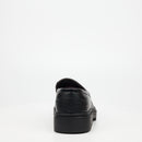Mazerata Hugi 4 Faux Wax Shoe - Black footwear Mazerata