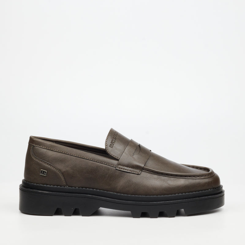 Mazerata Hugi 4 Faux Wax Shoe - Grey