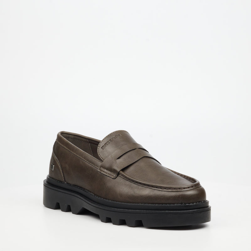 Mazerata Hugi 4 Faux Wax Shoe - Grey