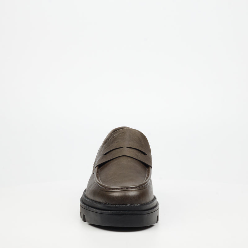 Mazerata Hugi 4 Faux Wax Shoe - Grey
