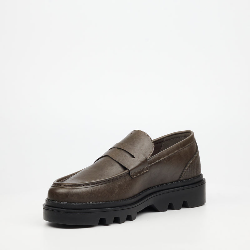 Mazerata Hugi 4 Faux Wax Shoe - Grey