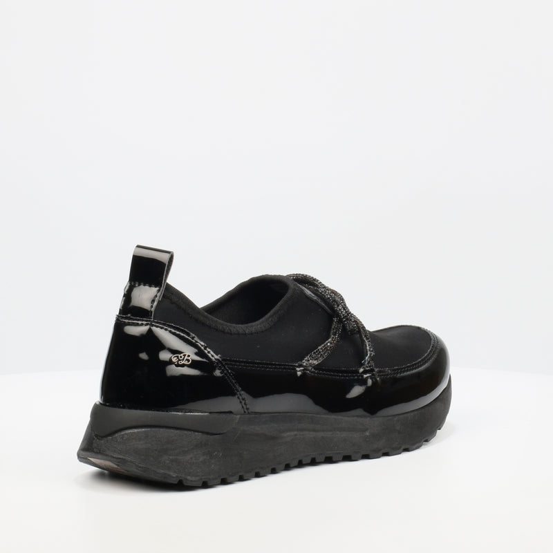 Miss Black Humble 1 Sneaker - Black footwear Miss Black   