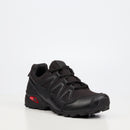 Urbanart Hyke 1 Mesh / Faux Wax Sneaker - Black