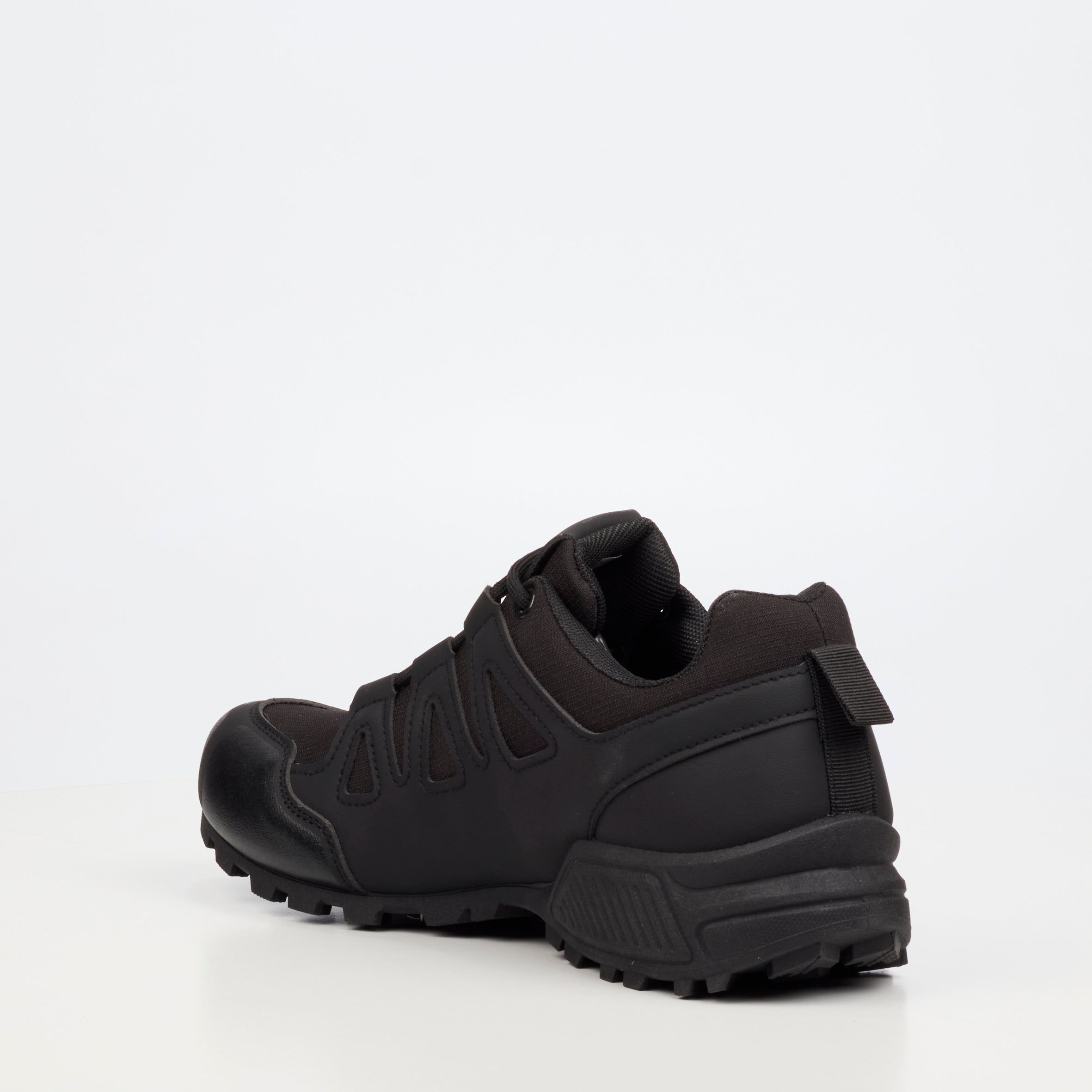 Urbanart Hyke 1 Mesh / Faux Wax Sneaker - Black footwear Urbanart
