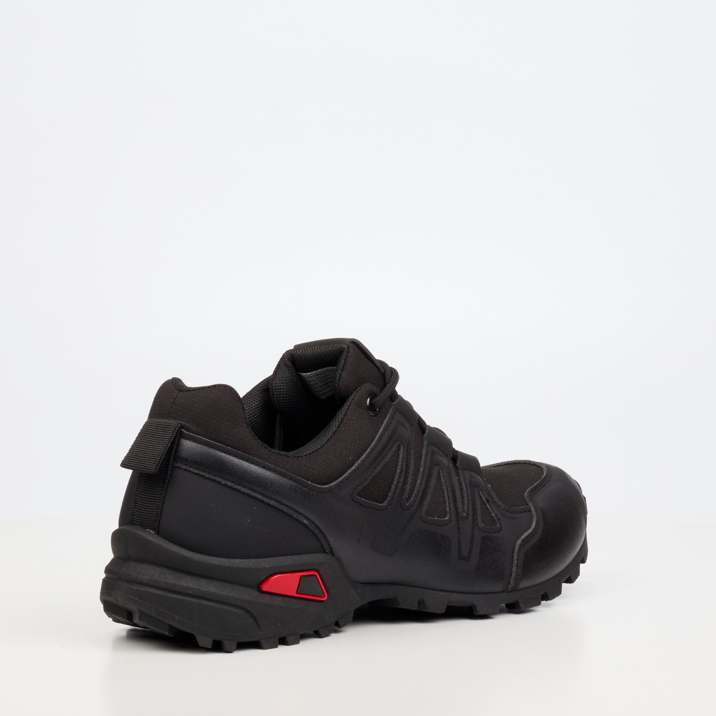 Urbanart Hyke 1 Mesh / Faux Wax Sneaker - Black footwear Urbanart