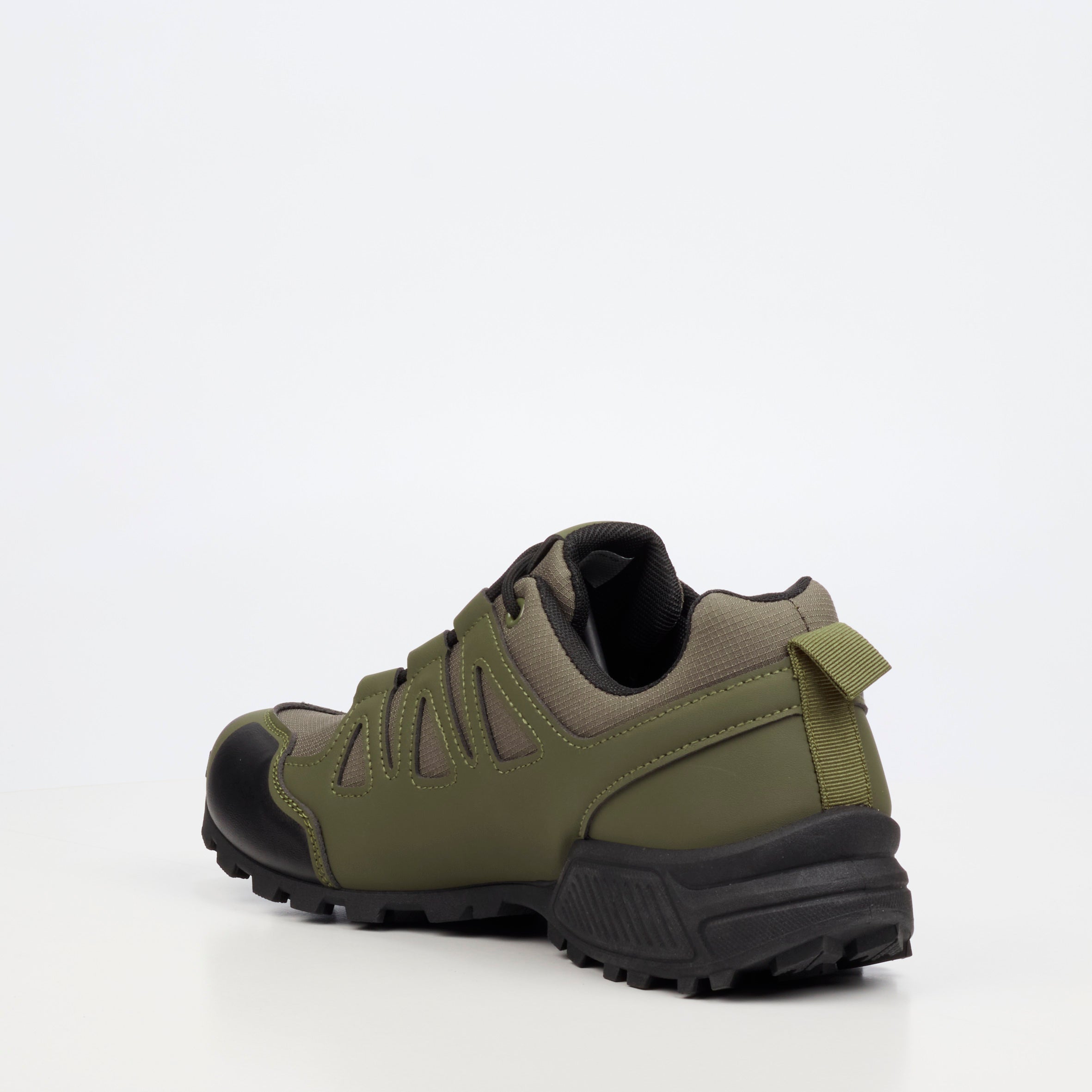 Urbanart Hyke 1 Mesh / Faux Wax Sneaker - Olive footwear Urbanart