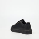 Urbanart Hype 12 Faux Wax Sneaker - Black (kids) footwear UBRT