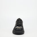 Urbanart Hype 12 Faux Wax Sneaker - Black footwear UBRT
