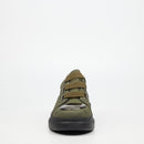 Urbanart Hype 12 Faux Wax Sneaker - Olive footwear UBRT