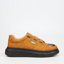 Urbanart Hype 12 Faux Wax Sneaker - Tan footwear UBRT