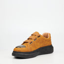 Urbanart Hype 12 Faux Wax Sneaker - Tan footwear UBRT