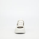 Urbanart Hype 12 Faux Wax Sneaker - White (kids) footwear UBRT