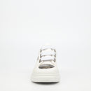 Urbanart Hype 12 Faux Wax Sneaker - White footwear UBRT