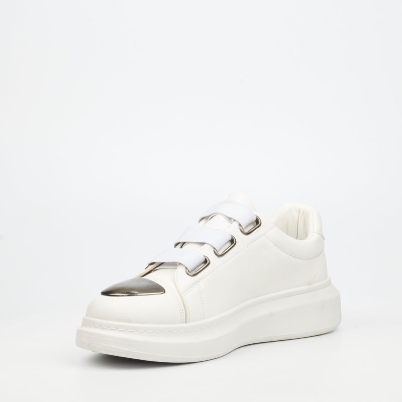 Urbanart Hype 12 Faux Wax Sneaker - White