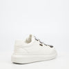 Urbanart Hype 12 Faux Wax Sneaker - White footwear UBRT