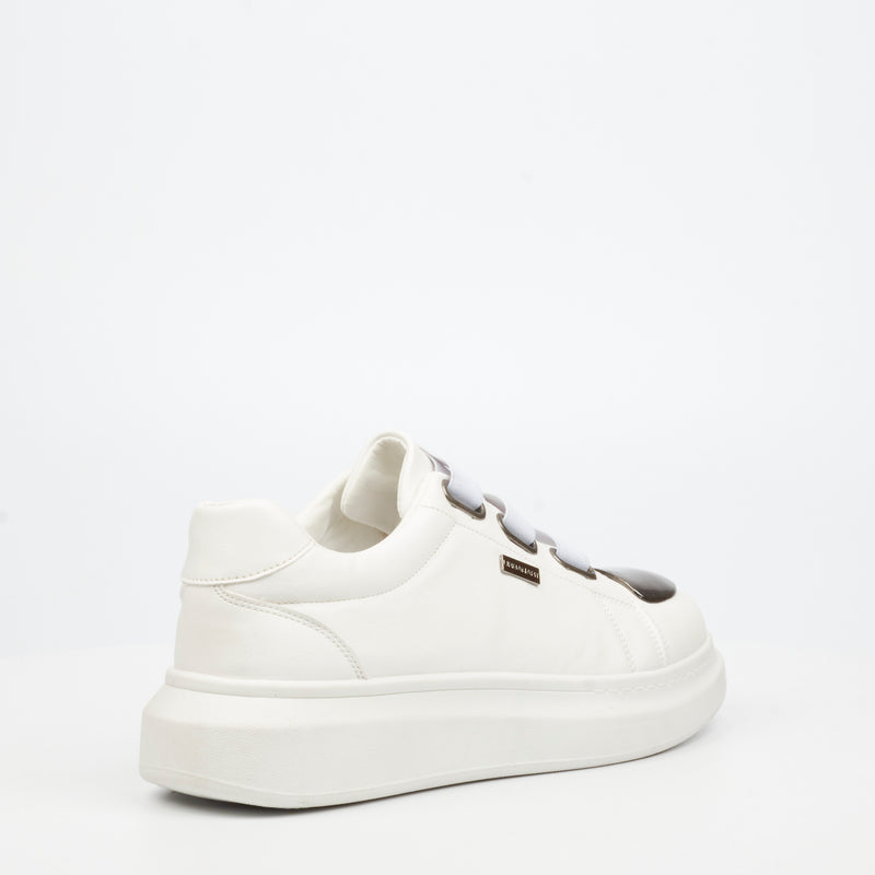 Urbanart Hype 12 Faux Wax Sneaker - White