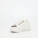 Urbanart Hype 12 Faux Wax Sneaker - White (youth) footwear UBRT