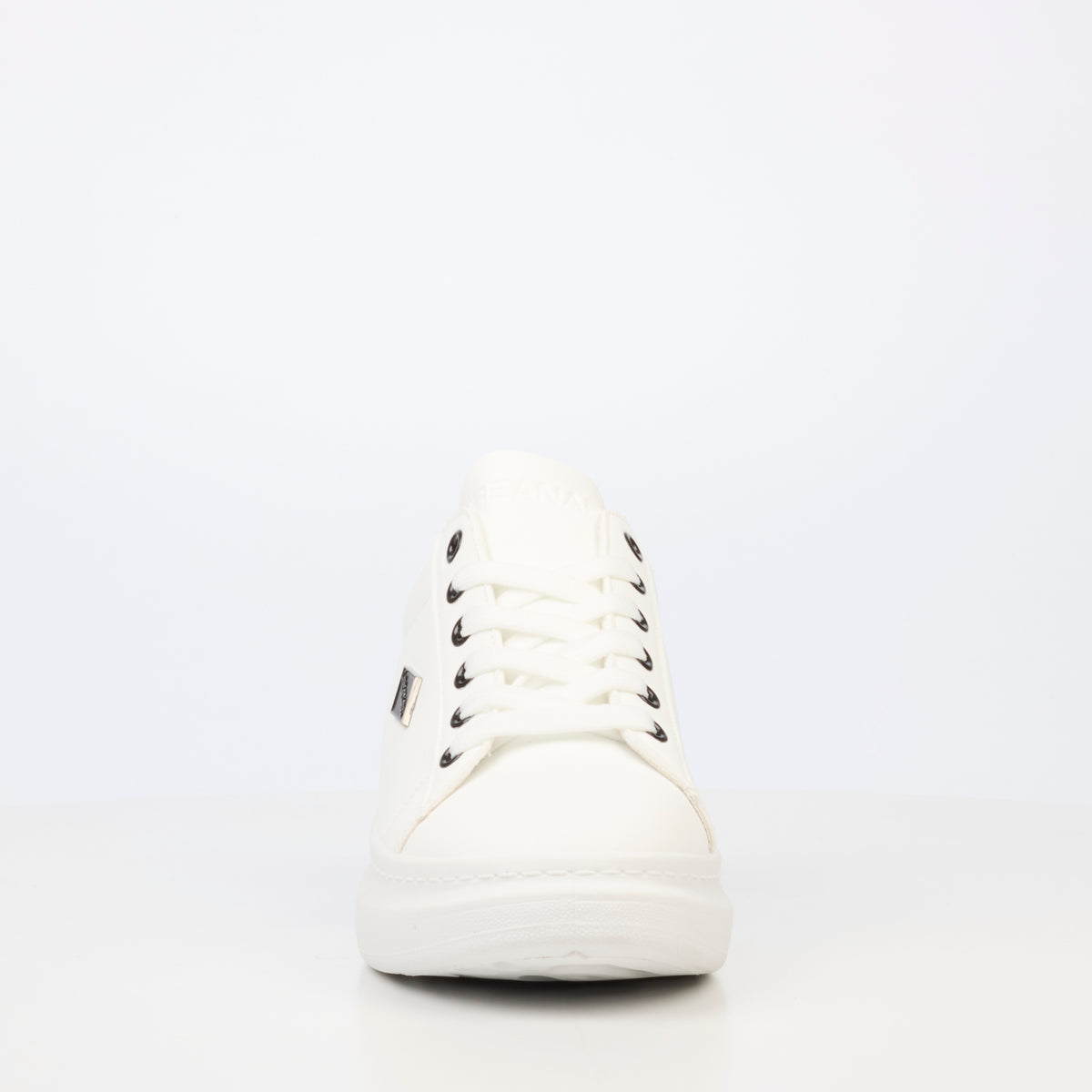 Urbanart Hype 23 Faux Leather Sneaker - Black (Ladies)
