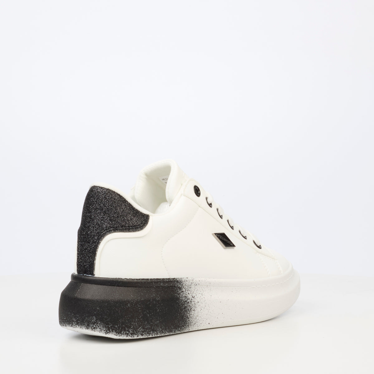 Urbanart Hype 23 Faux Leather Sneaker - Black (Ladies)