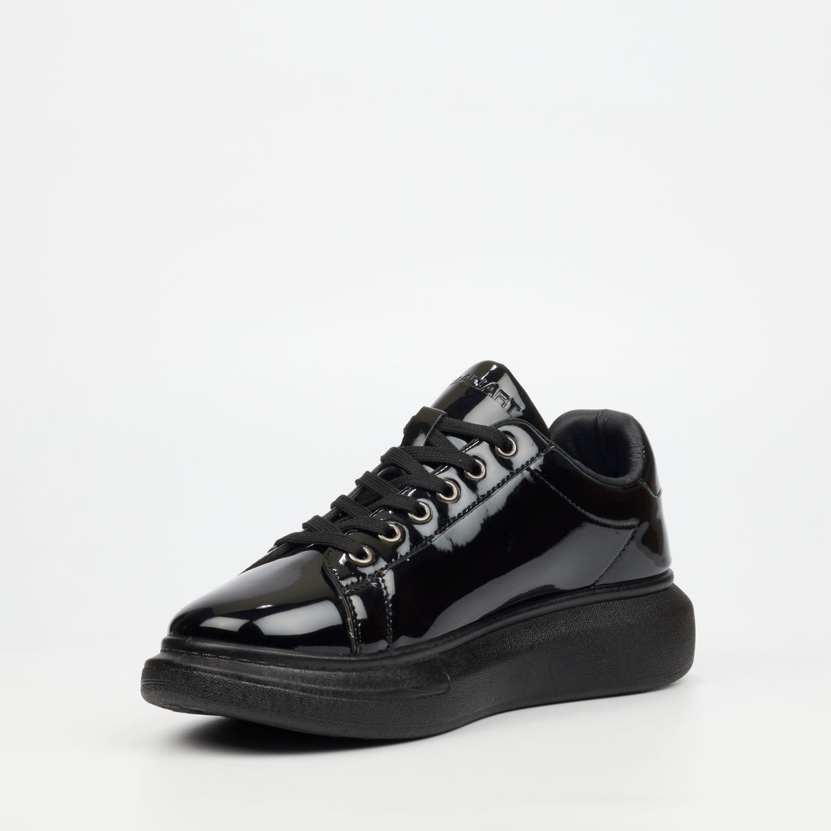 Urbanart Hype 28 Faux Patent Sneaker - Black
