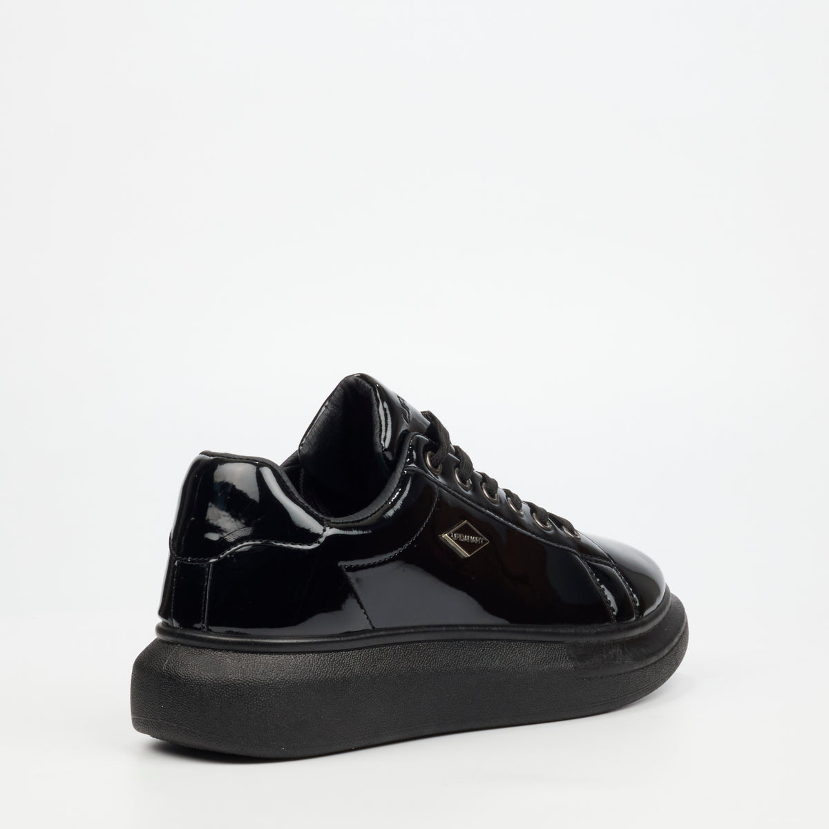 Urbanart Hype 28 Faux Patent Sneaker - Black