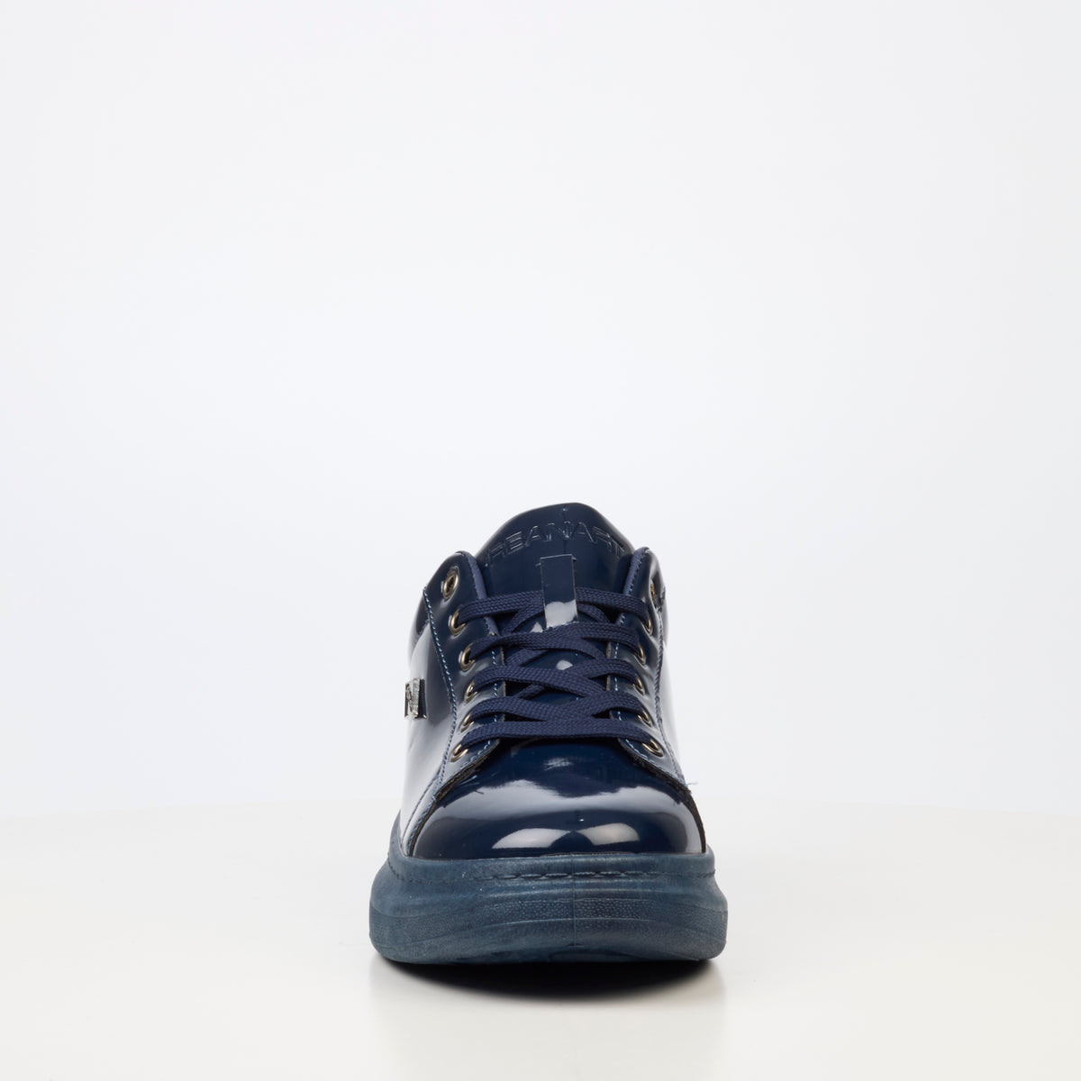 Urbanart Hype 28 Faux Patent Sneaker - Navy