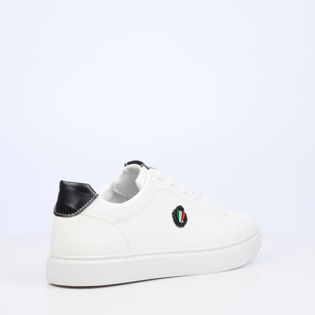Mazerata Iago 1 Faux Wax Sneaker - White