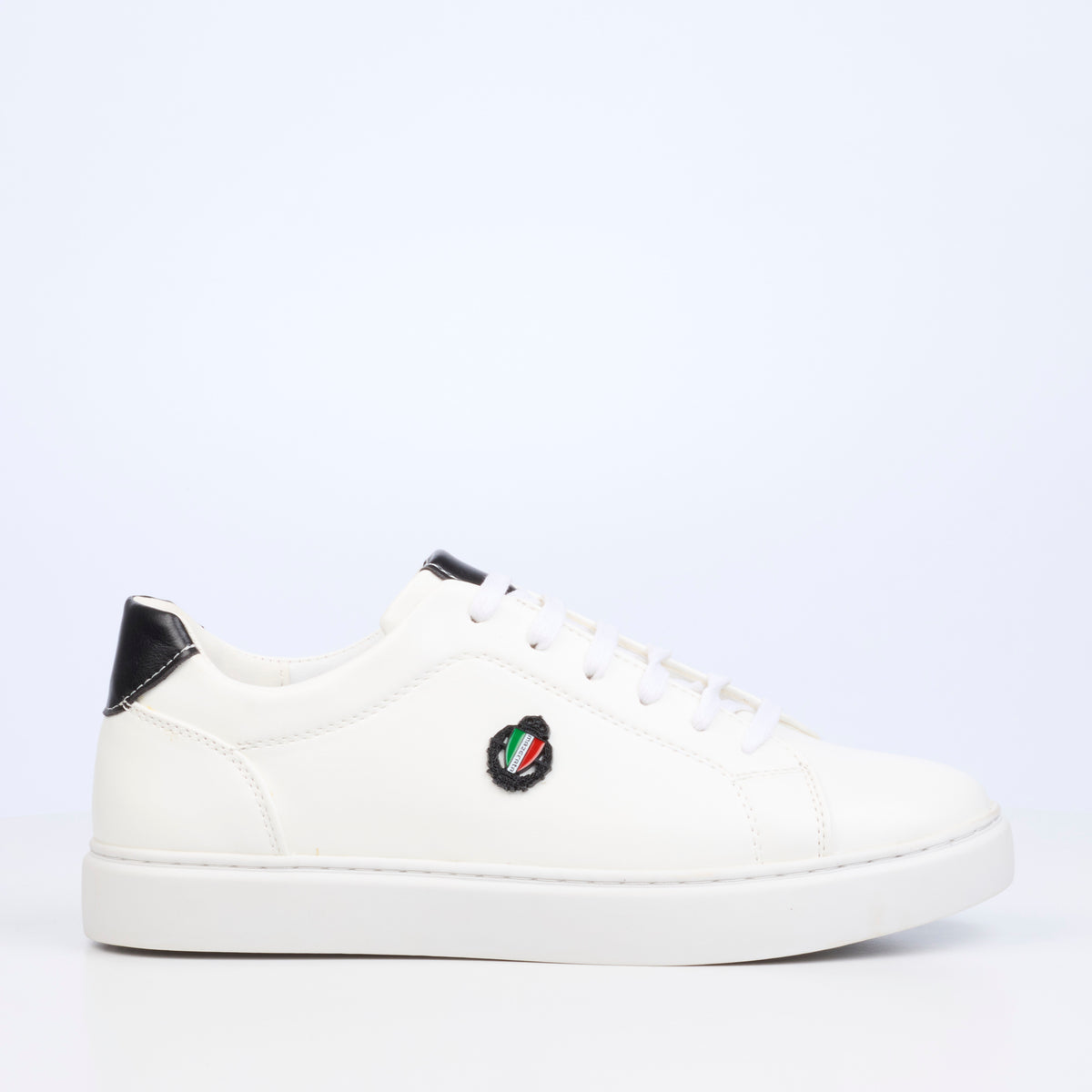 Mazerata Iago 1 Faux Wax Sneaker - White