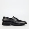 Mazerata Ilario 10 Faux Wax / Faux Suede Shoe - Black footwear Mazerata