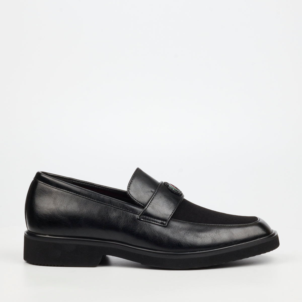 Mazerata Ilario 10 Faux Wax / Faux Suede Shoe - Black | DC.ONE