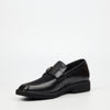 Mazerata Ilario 10 Faux Wax / Faux Suede Shoe - Black footwear Mazerata