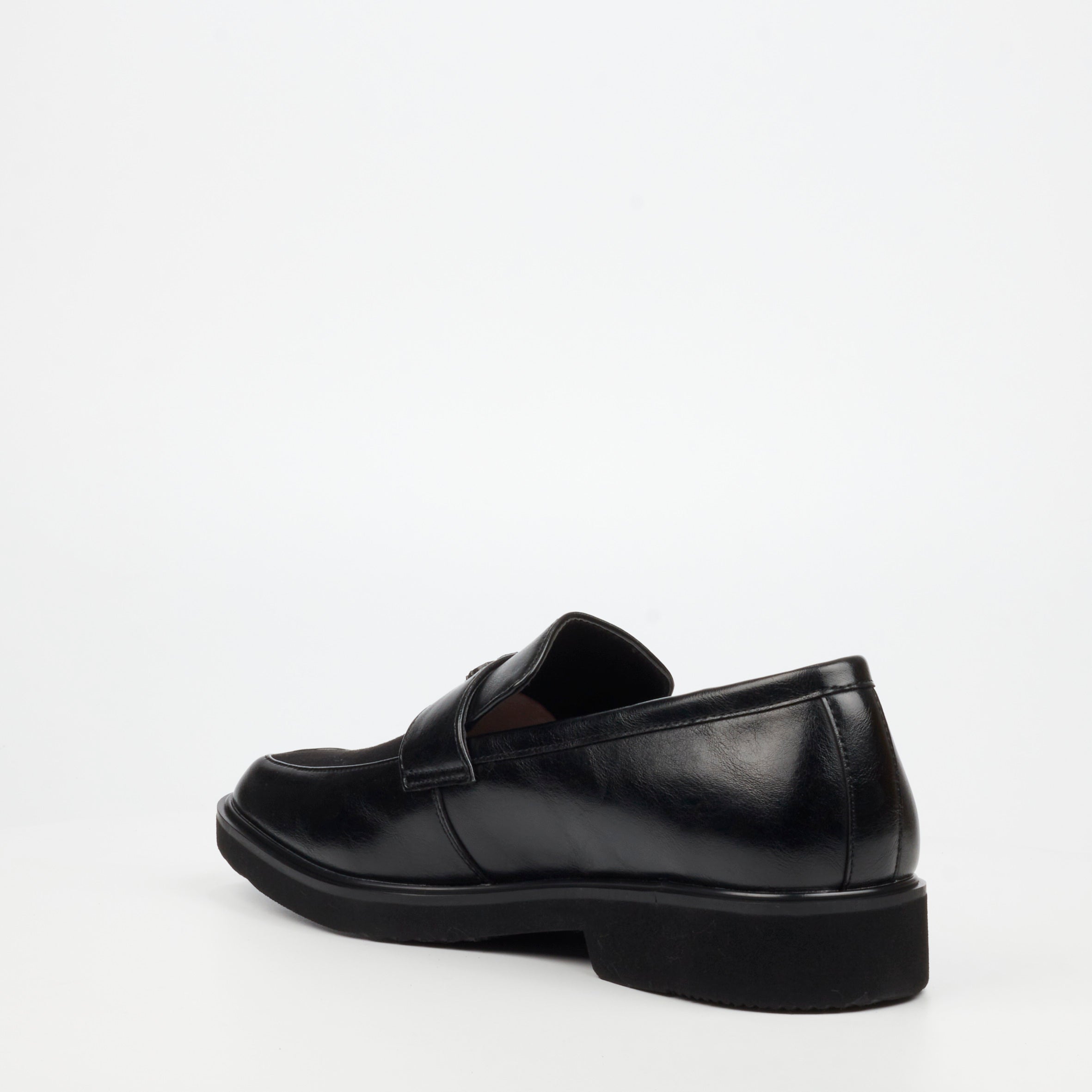 Mazerata Ilario 10 Faux Wax / Faux Suede Shoe - Black footwear Mazerata