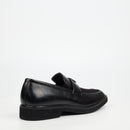 Mazerata Ilario 10 Faux Wax / Faux Suede Shoe - Black footwear Mazerata