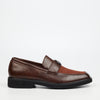 Mazerata Ilario 10 Faux Wax / Faux Suede Shoe - Chocolate footwear Mazerata