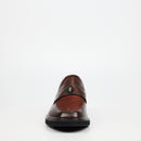 Mazerata Ilario 10 Faux Wax / Faux Suede Shoe - Chocolate footwear Mazerata