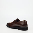 Mazerata Ilario 10 Faux Wax / Faux Suede Shoe - Chocolate footwear Mazerata