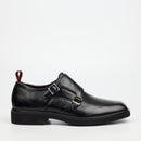 Mazerata Ilario 12 Faux Wax Shoe - Black footwear Mazerata