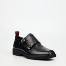 Mazerata Ilario 12 Faux Wax Shoe - Black footwear Mazerata