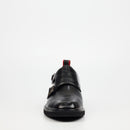 Mazerata Ilario 12 Faux Wax Shoe - Black footwear Mazerata