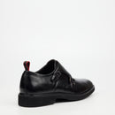 Mazerata Ilario 12 Faux Wax Shoe - Black footwear Mazerata