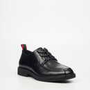 Mazerata Ilario 1 Faux Wax Shoe - Black footwear Mazerata