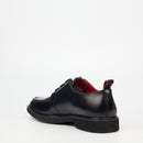 Mazerata Ilario 1 Faux Wax Shoe - Black footwear Mazerata