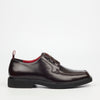 Mazerata Ilario 1 Faux Wax Shoe - Chocolate footwear Mazerata