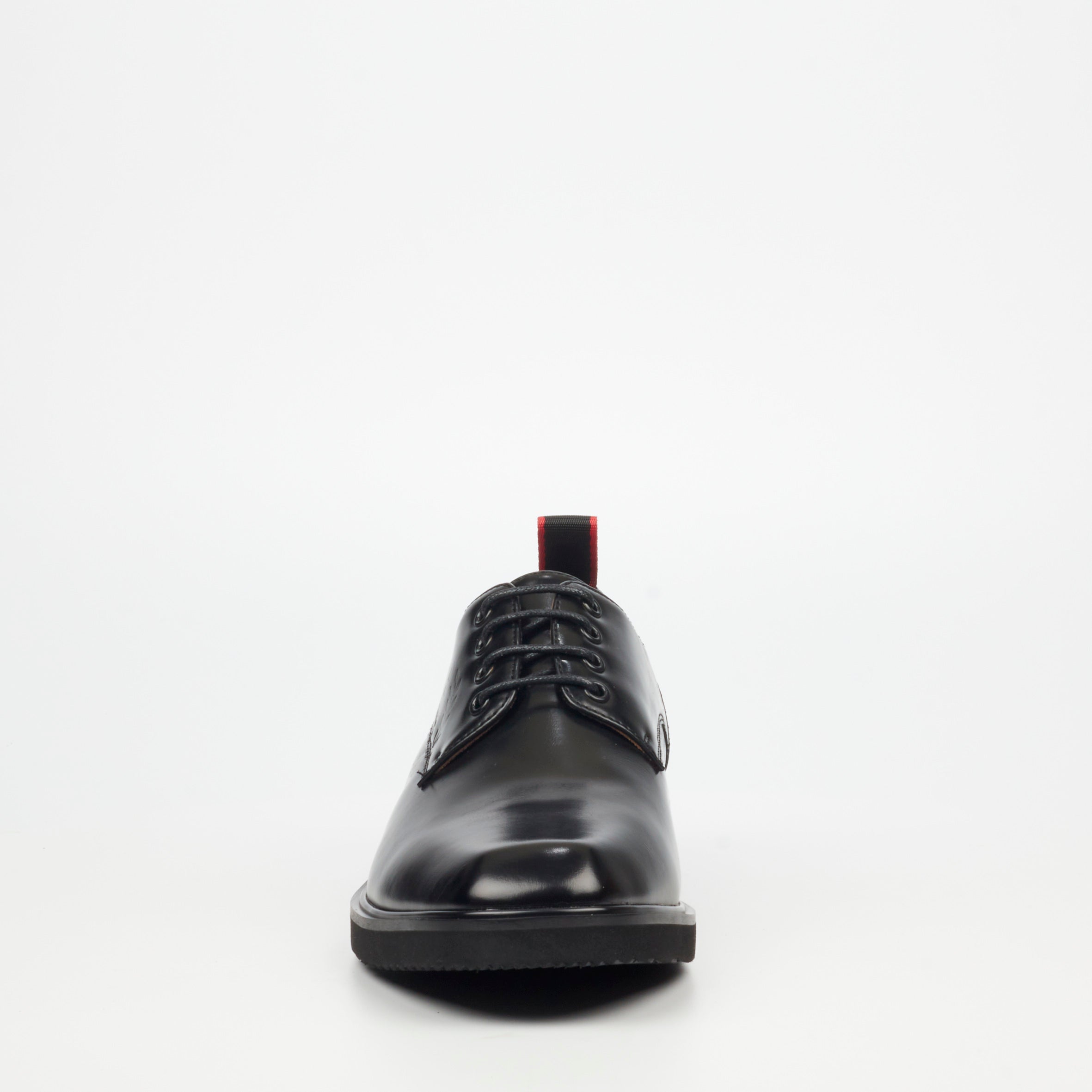 Mazerata Ilario 4 Faux Wax Shoe - Black footwear Mazerata