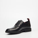 Mazerata Ilario 4 Faux Wax Shoe - Black footwear Mazerata