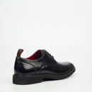 Mazerata Ilario 4 Faux Wax Shoe - Black footwear Mazerata