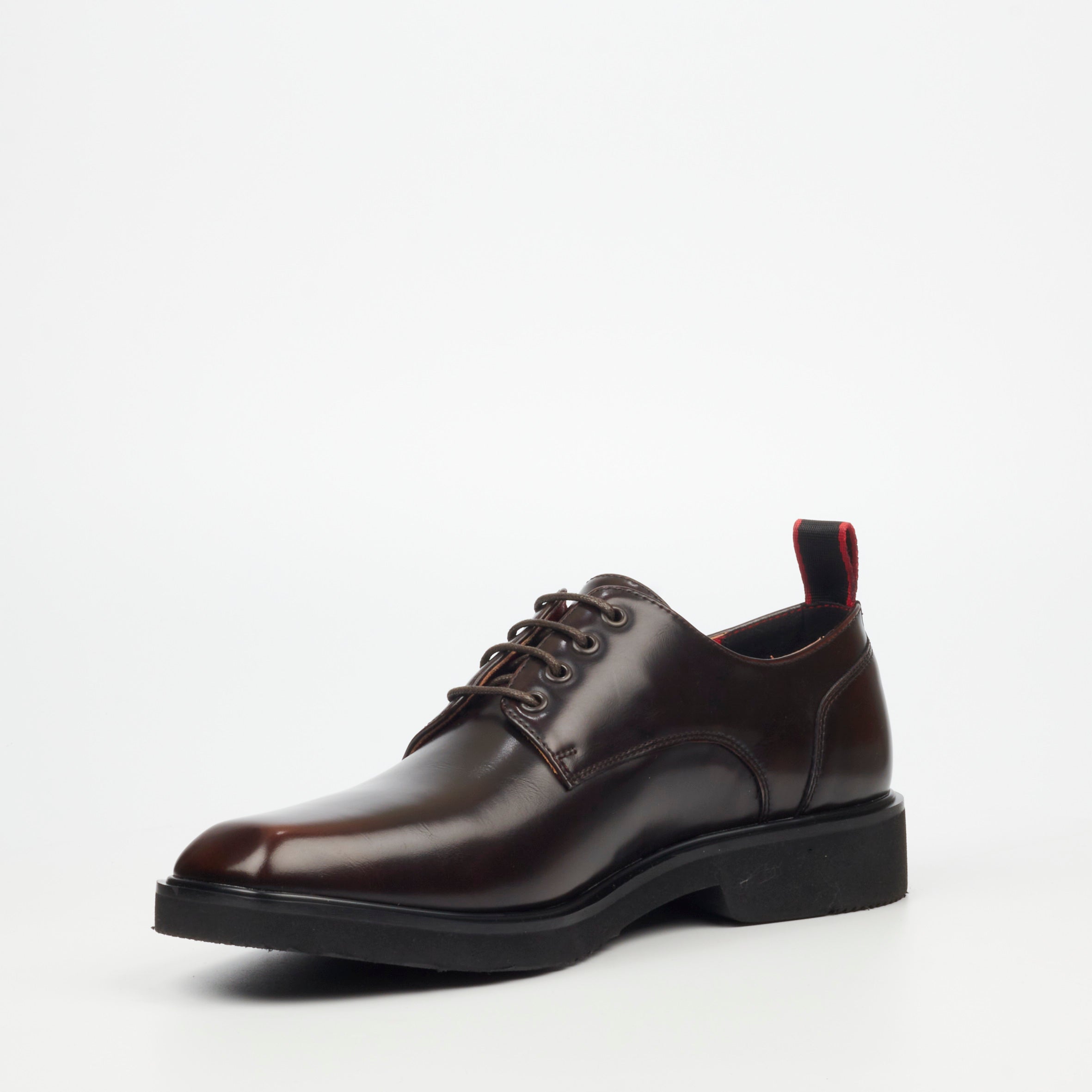 Mazerata Ilario 4 Faux Wax Shoe - Chocolate footwear Mazerata