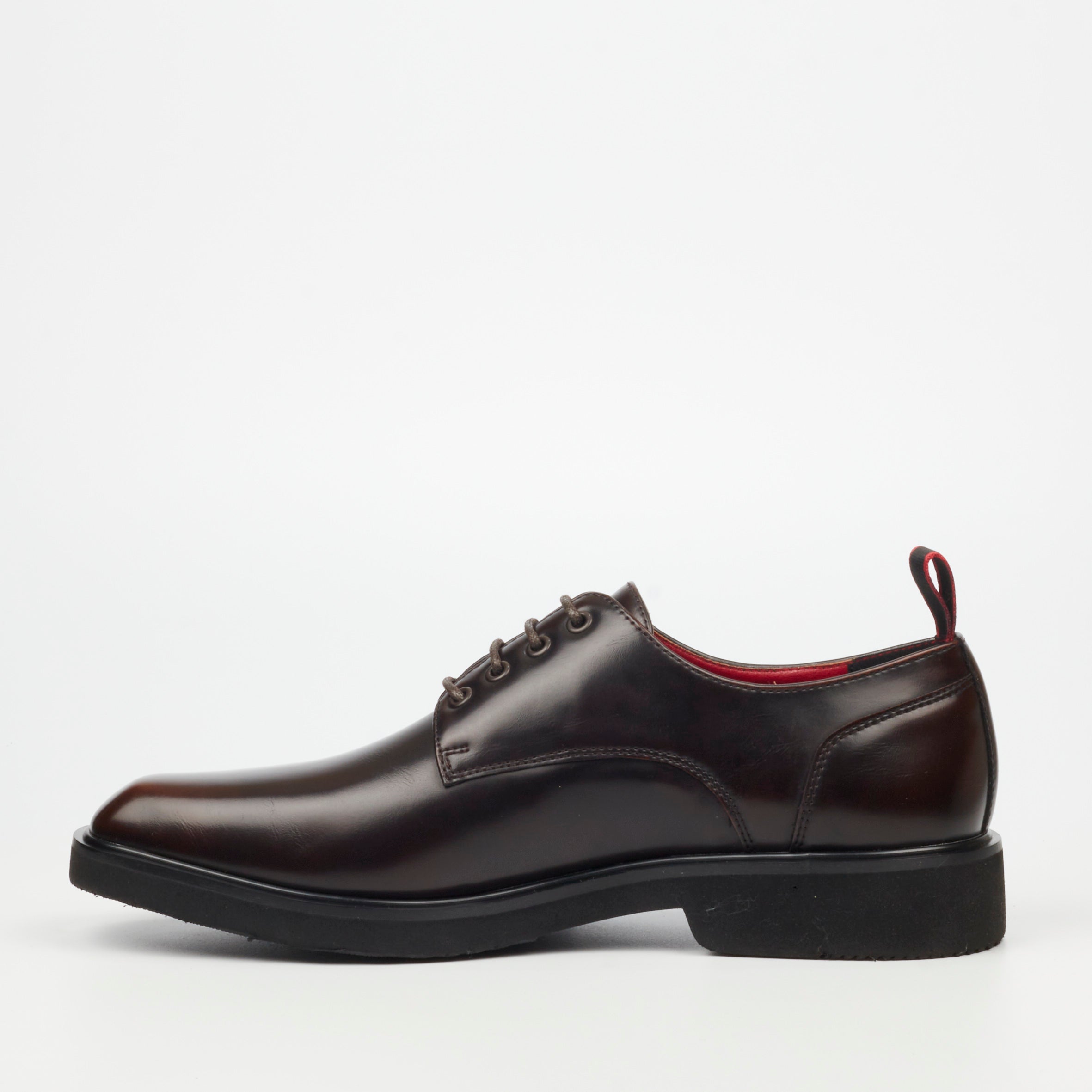 Mazerata Ilario 4 Faux Wax Shoe - Chocolate footwear Mazerata