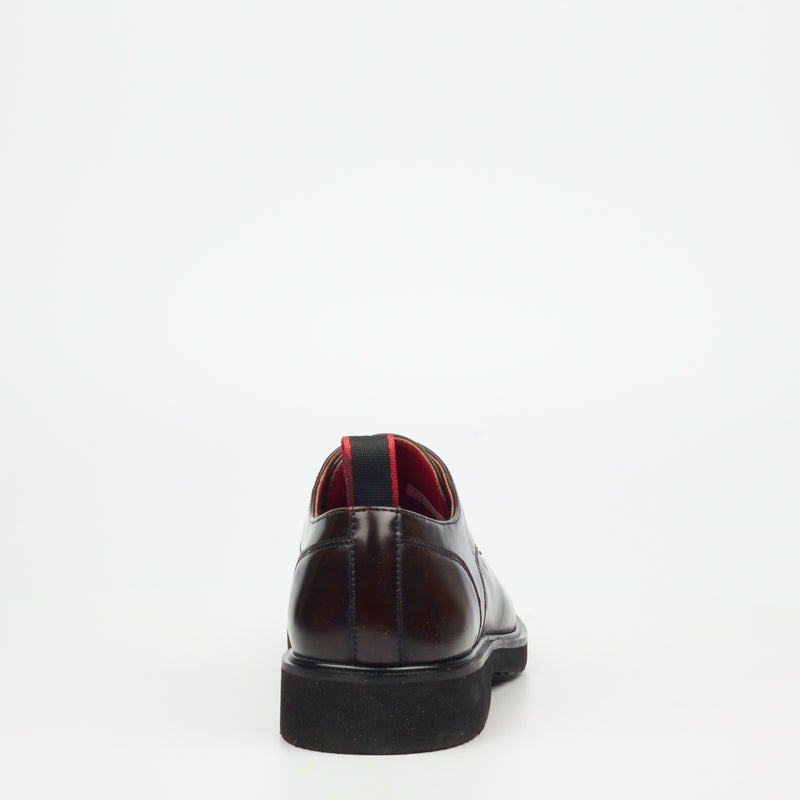 Mazerata Ilario 4 Faux Wax Shoe - Chocolate footwear Mazerata