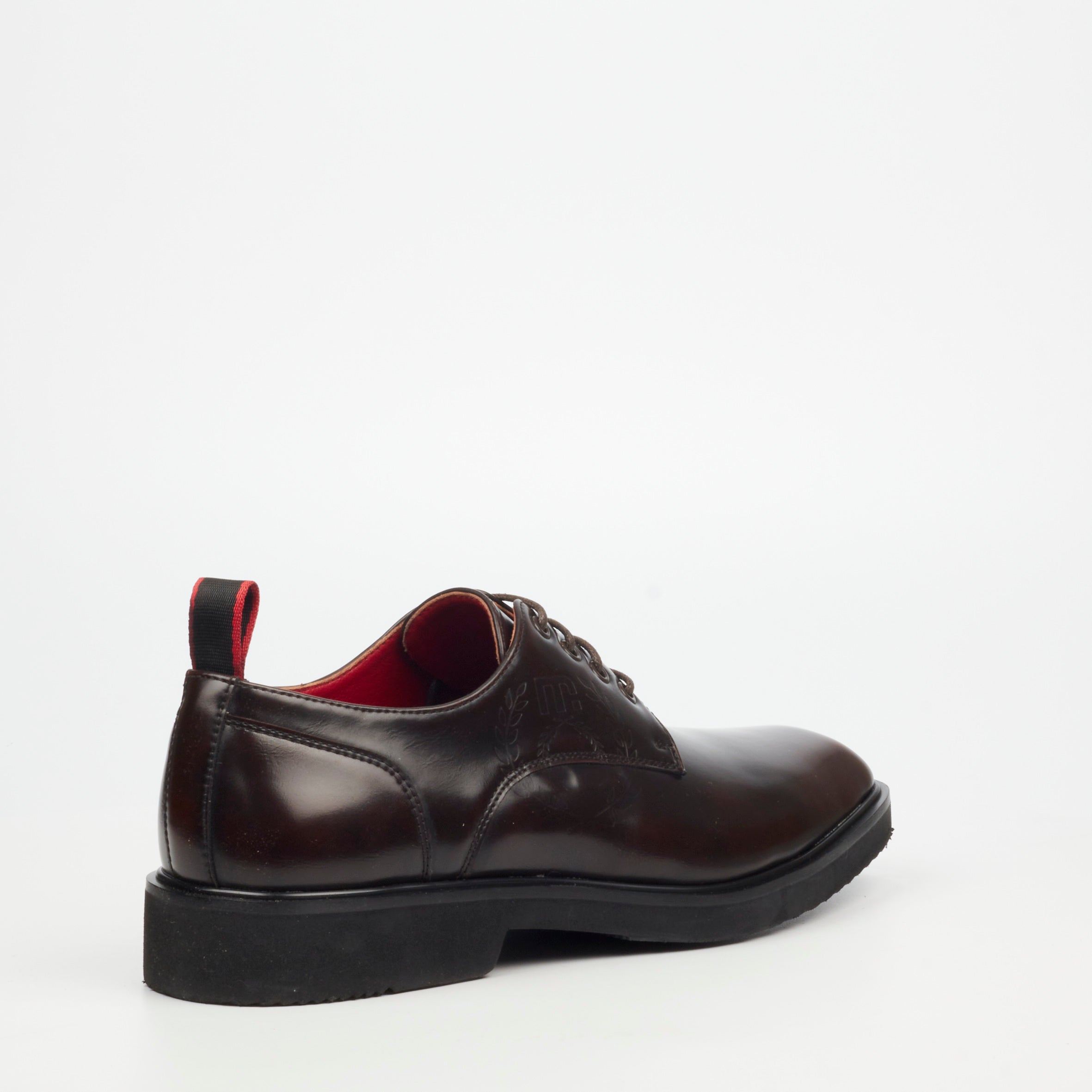 Mazerata Ilario 4 Faux Wax Shoe - Chocolate footwear Mazerata